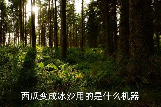 飲料變冰沙的機(jī)器是什么，飲料冰沙怎么做...